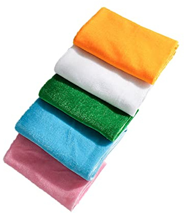 Anevous Paquete de 5 telas de terciopelo de 50 x 50 cm, venta por metros, telas para coser, patchwork, tela para acolchar, manualidades, manualidades, ropa, muñecas, gorro, color mixto D