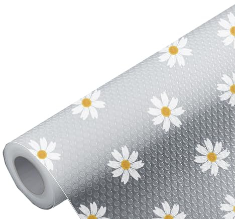 Alfombrilla antideslizante para estantería, cajón y armario – Insertos para cajones, impermeables, no se deforma, diseño de armario, resistente a los arañazos, fácil de limpiar, para cocina y baño