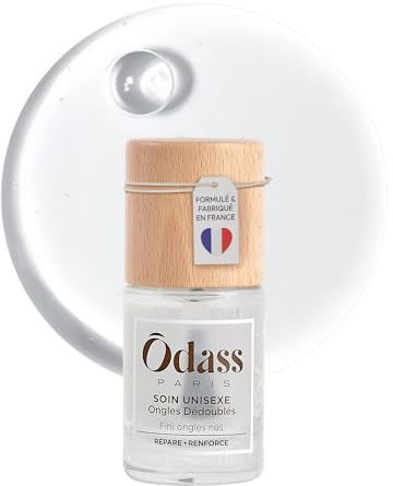 Odass Paris - Vernis Soin Ongles Dédoublés - Répare et Renforce les Ongles Dédoublés - Soin Unisexe et Invisible - Vegan - 10ml