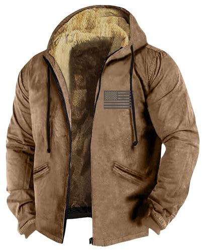 Genérico Chaqueta de Vestir Hombre, Jacket Trekking Parkas Impermeable Anorak Chaquetones Marinero Elegante Parka Invierno, Plumon, Tres Men Abrigo Hombre Invierno, M