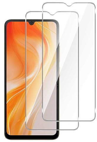Chenvovoay 2 Pack Tempered Glass Compatible with Blackview Wave 7C | Screen Protector, HD Clear, Anti-Scratch, Crystal Clarity 9H Hardness Protective Film