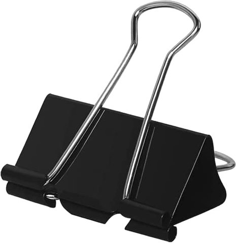 2 Inch Extra Large Binder Clips 48 Pack, Jumbo Paper Clips, Big Paper Clamps, Binder Clips Large Size for Home, School and Office Supplies