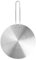 Placa Adaptadora de Inducción Placa Adaptadora de Cocina de Inducción 20/22/24CM Placa Difusora de Calor de Acero Inoxidable para Cocinas de Inducción, Cocinas Eléctricas, para Café, Leche,(22cm)