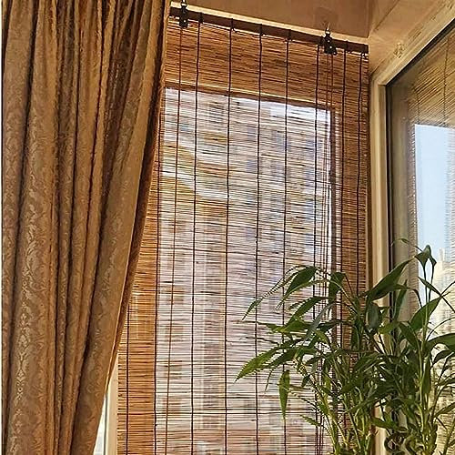 GUETTO Cañizo Natural Bambú,Pantalla De JardíN,Rollo De Valla De Caña,Estera De Mimbre Privacidad Natural,Mimbre Ocultacion,Pantalla De Privacidad,Valla De Bambú,50x60cm