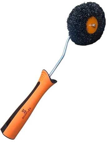 Plaster Roller Roll on for Ready Mixed Plaster Drywall Putty Application 3 7,10, Corner Roller Roller & Frame Rolling Plaster Skim applicator (Corner Roller)