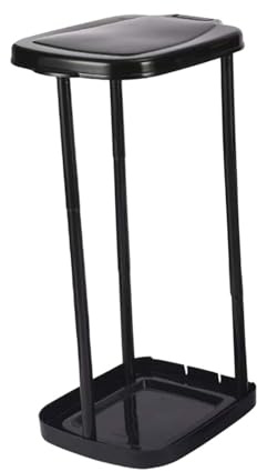 SZLIFE Supporto per sacco della spazzatura portatile, supporto decorativo per sacco della spazzatura, organizer per cestino dei rifiuti esterno per