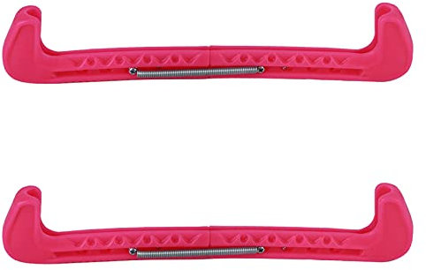 Schlittschuhschutz, Eishockey-Schuhblattabdeckungen, Ausrüstung, Schutz, Eiskunstlauf, Gehschutz, Zubehör, Geschenkset für Kinder, Erwachsene, Männer, Frauen, Jungen, Mädchen(Rosa)