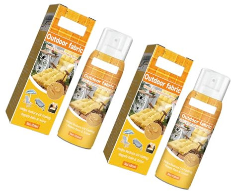 CVZQTE Spray impermeabilizzante e rinfrescante, 100 ml, per tessuti esterni, mantiene fresco impermeabilizzante e protegge dal sole