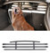 KKTR-CAR Haustierbarriere, kompatibel mit Tesla Model Y 2021 2022 2023 2024, Auto-Haustierbarriere, Trennwand, Tor, LKW, Ladefläche, robuste Metall-Edelstahl-Hundebarrieren, Model Y-Zubehör
