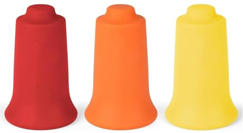 3 Piezas Ventosas de Silicona Copa Anti Celulitis, Ventosas Fisioterapia, Juego de Terapia de Ventosas de Silicona, para Relajación Muscular Espalda Cuerpo Cara y Cuerpo Entero, Operación Simple
