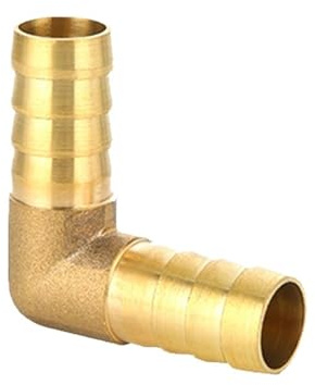 1pc 8/14/16/19/25mm Hose Copper Pagoda Water Tube Fittings Brass Barb Pipe Fitting Elbow Tee L-Shaped Pagoda Connector(4mm)