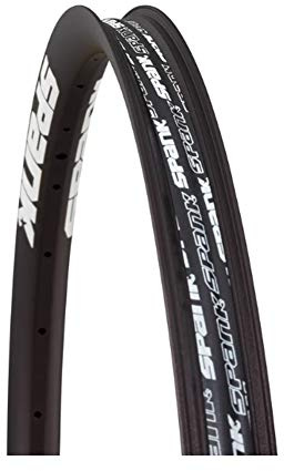 Spank SP-RIM-0165-BLACK Jante de vélo Mixte Adulte, Noir