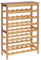 SONGMICS Weinregal, für bis zu 42 Flaschen, Flaschenregal 7 Ebenen, Flaschenhalter, aus Bambus, Regal, Weinflaschen-Aufbewahrung, hohe Kapazität, 29 x 66 x 99,5 cm, naturfarben KWR27NL