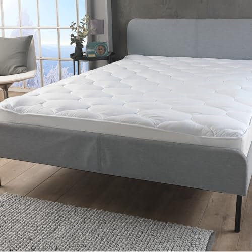 Matratzenschoner 140x200 Atmungsaktiv - Matratzenauflage Anti-Milben, Waschbar, Langlebig und Hygienisch - Praktischer Matratzen Topper