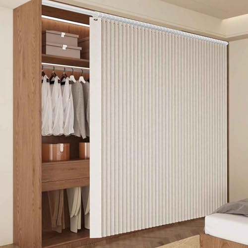 YWQJL Cortina magnética Opaca Estilo acordeón para Puerta de Armario, Plisada, Plegable, Puerta de acordeón, Divisor de habitación, Dormitorio, baño, Sala de Estar(02,W 200*H 200cm)
