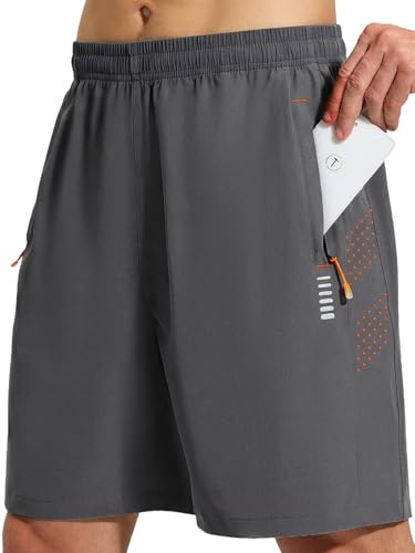 Cimic Pantalon Corto Hombre Running con Bolsillo Short Ropa Deporte