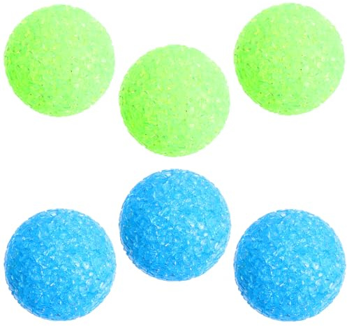 iplusmile Jouets pour Chats Balles à Grelot, 6 Pièces 5 CM, Jeu Stimulant pour Animaux de Compagnie en Intérieur Couleur Aléatoire