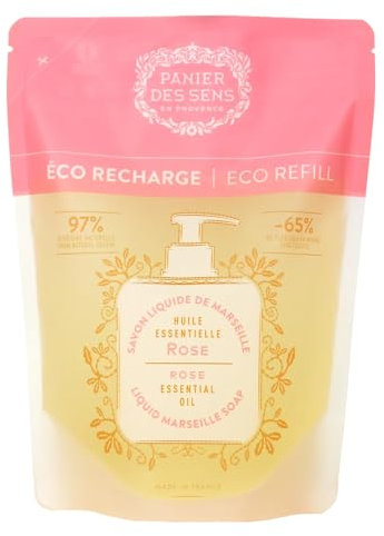 Panier des Sens Flüssigseife Rose 500ml Nachfüllpack