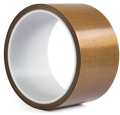 Ruban en téflon/PTFE, ruban adhésif High Temp pour machine à emballer sous vide, scellage manuel ou impulsion – Convient pour FoodSaver, Seal A Meal, Weston, Cabella (2 in x 33 ft)