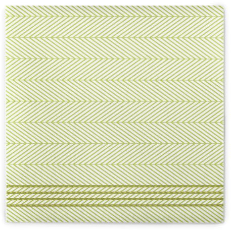 Mank Airlaid Mini Cocktail Servietten 24 x 24 cm Premium Einweg Serviette stoffähnlich und saugstark 100 Stück Lukas (Lime-Oliv)