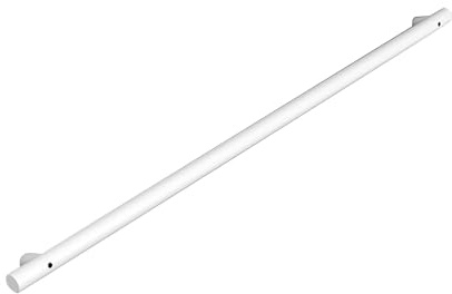 Pasamanos de Escalera Pasamanos Baranda de Escalera de Tubo de Acero Pasamanos de Pared Antideslizante Barandilla Escalera para Interior Exterior,Tamaño Personalizable (40cm,White)