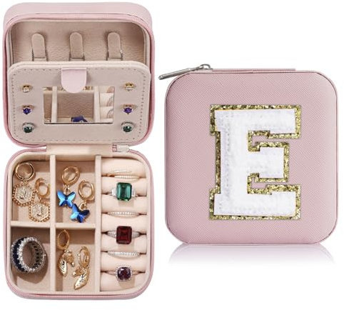 Parima Schmuckkästchen Klein für Mädchen und Damen | Reise Schmuckbox | Geldgeschenke Geburtstag | Personalisierte Geschenke für Frauen