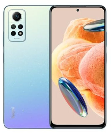 Xiaomi Redmi Note 12 Pro 4G Smartphone, display AMOLED 120Hz liscio, Snapdragon 732G, fotocamera ampia 108MP, ricarica turbo 67W (6+128GB Star Blue)