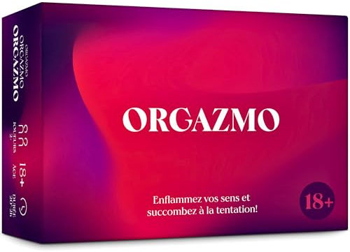Oh Happy Games - Orgazmo - Le Jeu de Couple Ultime pour Enflammer la Passion - Jeu Couple, Jeu de société Adulte, Idée Cadeau Mariage ou Anniversaire, Cadeau Couple