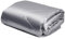 YASMENG Satin Bettdecke 135x200 Grau Satin Sommerdecke 135x200 200 GSM Seidige Seide Sommerdecke Leicht Weich Deluxe Glatt Glänzend Satin Steppdecke für Sommer mit 80x80 cm Kissenbezug