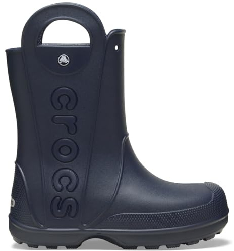 Crocs, Women, Handle It Rain Boots, Navy, 9, Medium