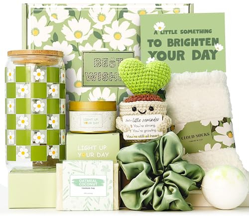 Gift Baskets for Women, Graduation Gift for Her, Birthday Gifts for Women, Best Friend Inspirational Gifts Spa Gifts Easter Gifts for Women Teens Box Set Girl Sister Friendship - Brighten up Her Day!