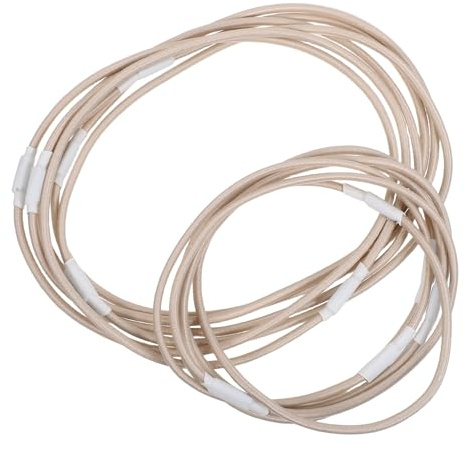 VANZACK 12 Anelli Gomma Elastici Antiurto per Supporto Microfono, Fasce Elastiche Ricambio, Accessori Microfono per Studio, Streaming e Podcast