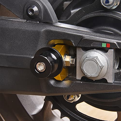 Lorababer Moto Roue Arrière Fourche Essieu Curseur Bras Oscillant Bobines Support Pick Up Compatible avec H-onda CB650R CBR650R CB 650R CBR 650R CB 650 R CBR 650 R 2019 2020 Accessoires (Noir)