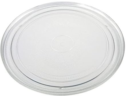 Anakel Home Recambio Plato Giratorio de Microondas Liso con 27,2cm de Diámetro Exterior I Universal I Vidrio Resistente Reforzado I Fácil Instalación I