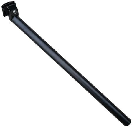 Cykelsadelstolpar 30,4 × 550 mm hopfällbar cykelsadelrör elektrisk cykel utökad sätesstolpe aluminiumlegering integrerad sadelstolpe matt svart stolpe