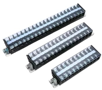 1PC TD3010 Rame 3020 TD Morsettiera 30A Tipo su guida Din 10/15/20/30P Posizione Filo Fisso Terminale di cablaggio Connessione con barra(30P)