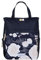Spear Rucksack Damen Herren Hygge Cityruksack Damenrucksack Freizeitrucksack Büro Sport Freizeit backpack A4 12788 (12790 black flower (2))