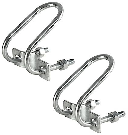 Toyvian 2Pièces Pince De Fixation Universelle pour Parasol Support Au Vent pour Tiges pour Événements Extérieurs Et Marchés