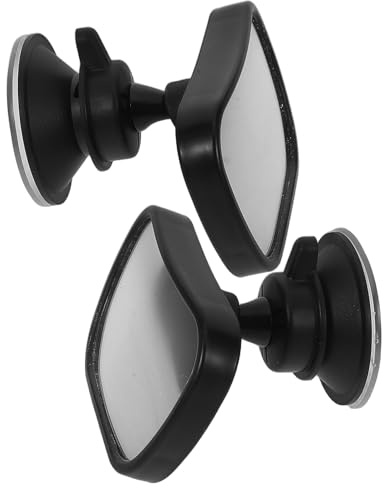 SECFOU Specchietto Retrovisore per Ragazzo Ragazza con Ventosa Regolabile e ad Ampia Visuale Specchietto di Sicurezza per Sedile Posteriore Auto Compatibile con Tutti i Modelli per