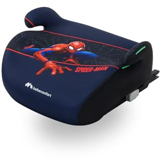 Bebeconfort Marvel Manga i-Fix Rialzo Auto Per Bambini ISOFIX, Seggiolino Spiderman per Bambini e Bambine 6-12 anni, 22-36 kg, 128-150 cm, Portatile, Comodo, Compatto, Leggero, Authentic Spiderman