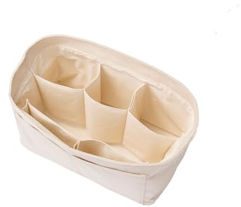 YONBEN Organiseur de sac à main en feutre 4 tailles pour Speedy Neverfull (beige, moyen)