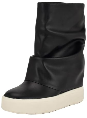 Guess Women's Guinna Ankle Boot, Black 001, 7.5