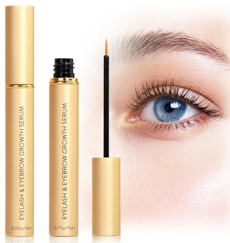 LZM Wimpernserum Für Wachstum Und Verdichtung 5ml Rapid Lash Serum Augenbrauen Und Wimpern Serum Für Längeres, Dickeres, Stärkeres