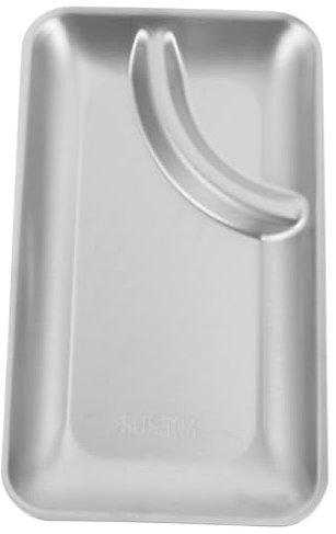 KICHOUSE 1pezzi Vassoio Per Pranzo Per Alimenti Vassoio Per Cibo Resistente Scomparto Per Piatti Facile Da Ristorante Hotel Non Occupa Quando Inutilizzato