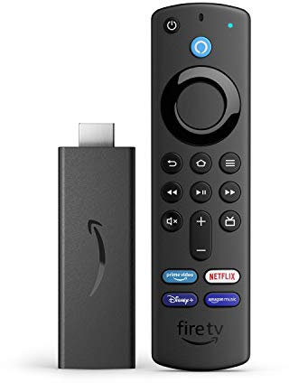 Fire TV Stick, Zertifiziert und generalüberholt | mit Alexa-Sprachfernbedienung (mit TV-Steuerungstasten) | HD-Streaminggerät