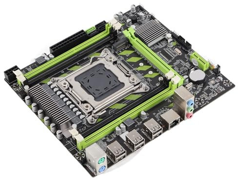 Placa Base LGA 2011, Placa Base X79-F1 M-ATX para Xeon E5 V1 V2, CPU Core I7, PCIe 16X, 4xDDR3, 4xSATA2.0, 10xUSB2.0, 1xNVME M.2, 1x8 Pines, 1x24 Pines, 1xPCIe 4X