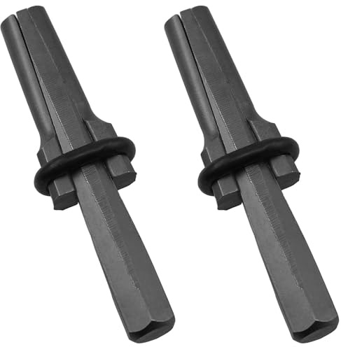 TAODAN 2 herramientas expansoras divisoras de piedra con juntas de tapón, cincel de mampostería, martillo de cuña, herramienta de separación manual para hormigón y roca, adecuado para mineral expuesto