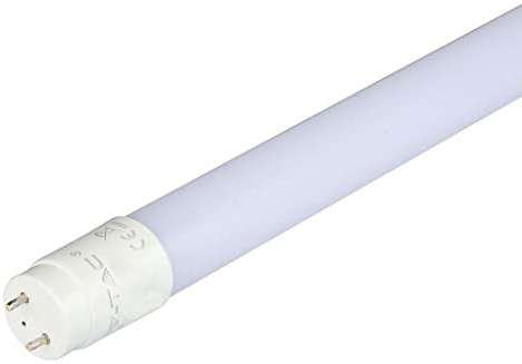 V-TAC VT-1277 Tubo al neon LED 18W T8 G13 120cm bianco caldo 3000k in nanoplastica sku 216263