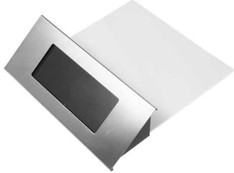 FIXOSHEE Lampe Solaire Numéro Maison Led Imperméable Pour Mur Couloir Jardin Plaque Adresse Écologique Rechargeable Indication Visible Nuit