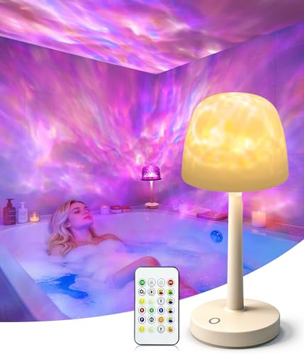 Lampe de Douche Étanche avec Commande Tactile et Télécommande, 16 Couleur